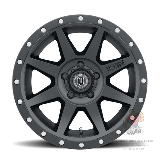 ICON Alloys Rebound Satin Black