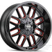 Mayhem Cogent Gloss Black Milled Red