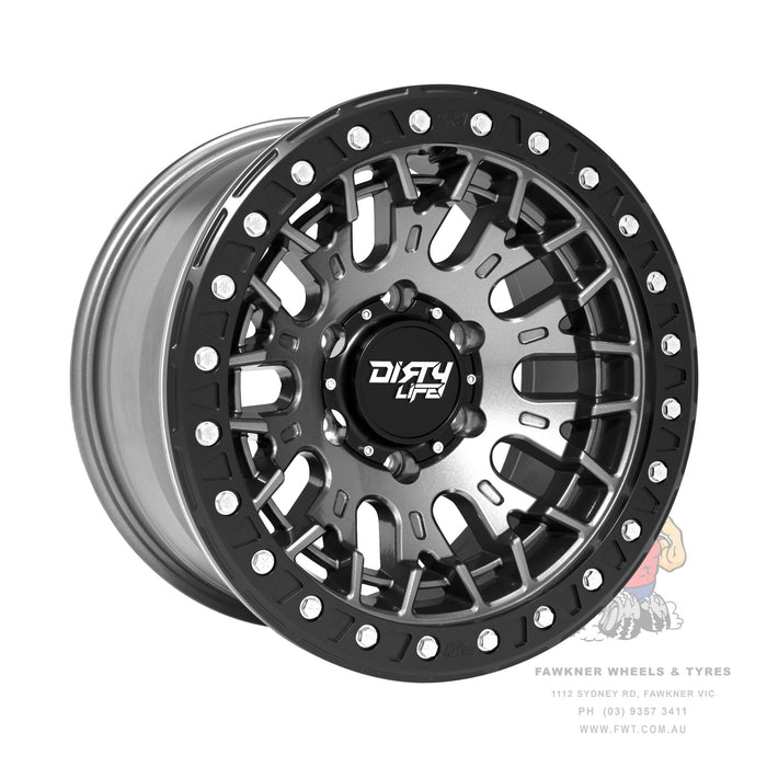 Dirty Life Dual Tek DT3 Gloss Metallic Graphite