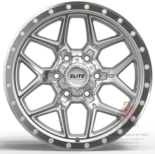Elite Fusion Silver Machined
