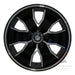 ION Alloy ION14-V6 Black Machined Ring