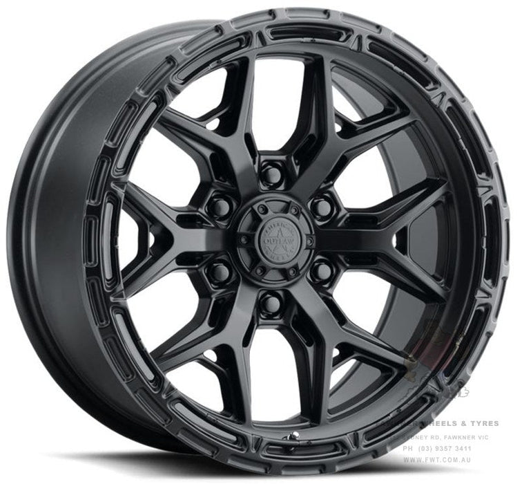American Outlaw Locker Satin Black