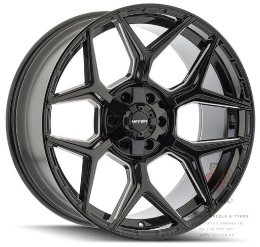 Mayhem Vanquish Gloss Black Milled