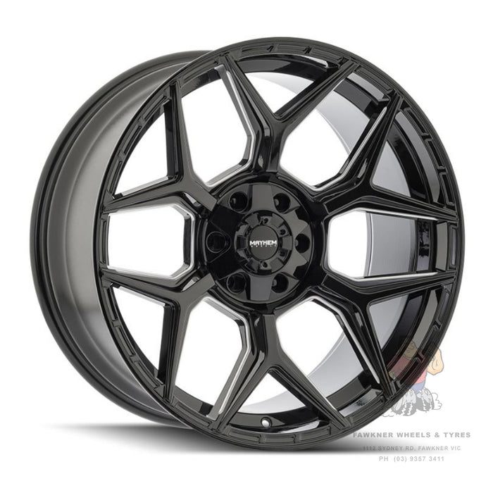 Mayhem Vanquish Gloss Black Milled