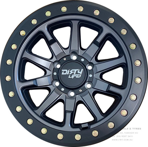 Dirty Life Dual Tek DT2 Satin Graphite Black Lip