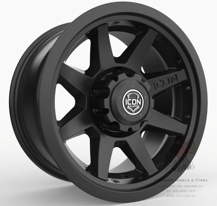 ICON Alloys Rebound Pro Satin Black Innerlock