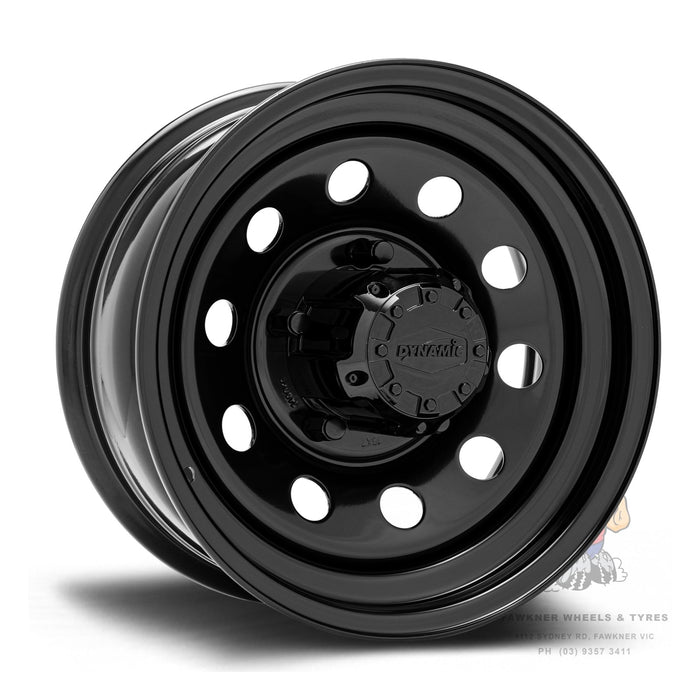 Dynamic Steel Round Mine Spec Satin Black HL