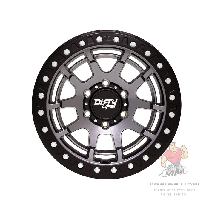 Dirty Life Dual Tek DT4 Gloss Metallic Graphite