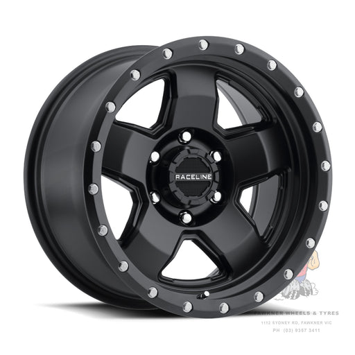 Raceline Combat Matte Black