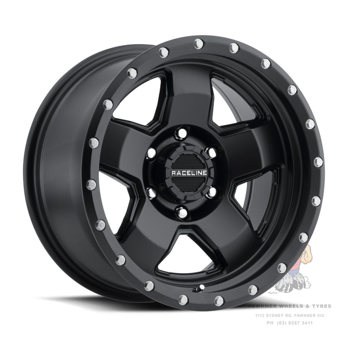 Raceline Combat Matte Black