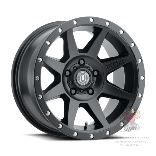 ICON Alloys Rebound Satin Black