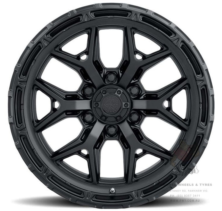 American Outlaw Locker Satin Black