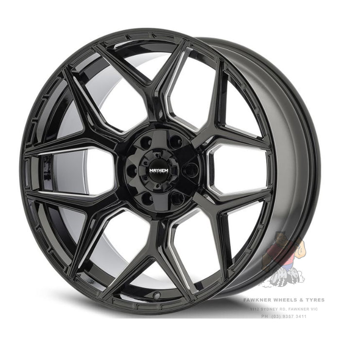 Mayhem Vanquish Gloss Black Milled