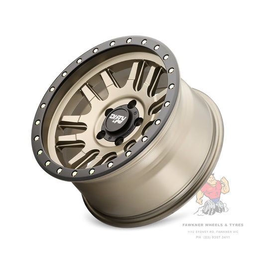 Dirty Life Canyon Pro Satin Gold Black Lip