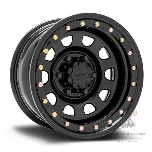 Dynamic Steel Imitation D Shape Satin Black