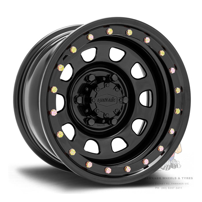Dynamic Steel Imitation D Shape Satin Black