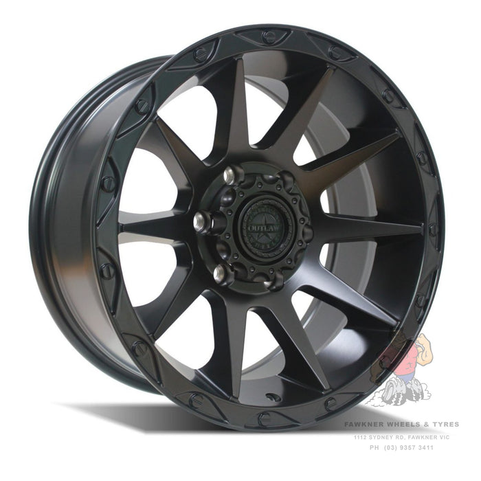 American Outlaw Cord Satin Black
