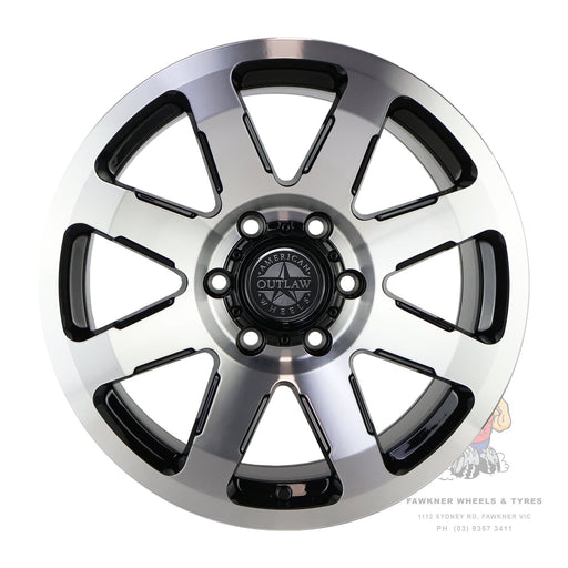 American Outlaw Legacy Gloss Black Machined