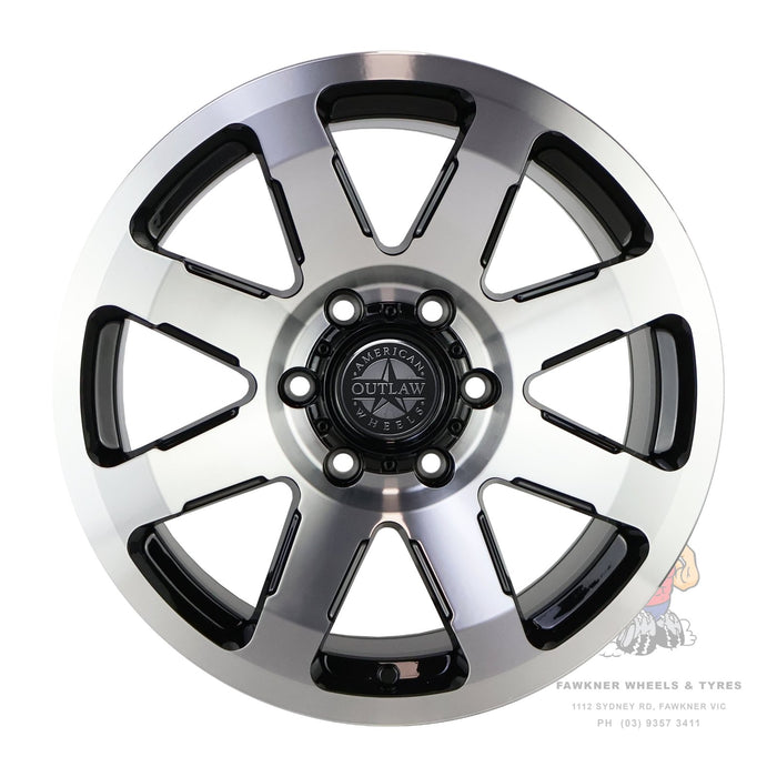 American Outlaw Legacy Gloss Black Machined