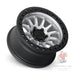 Lock Off-Road Trail Matte Silver Black Lip