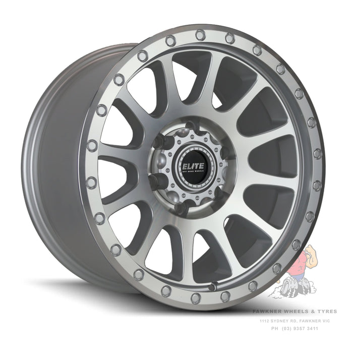 Elite Podium Silver Machined