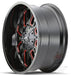 Mayhem Cogent Gloss Black Milled Red