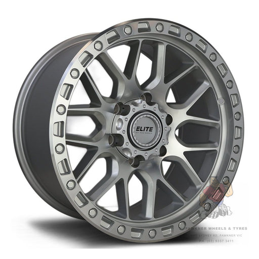 Elite Chaotic Silver Machined