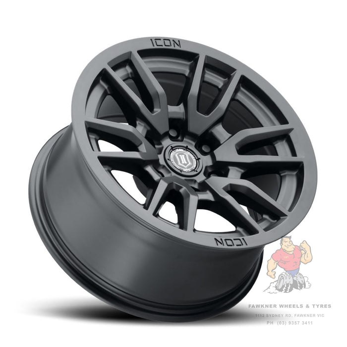 ICON Alloys Vector 6 Satin Black