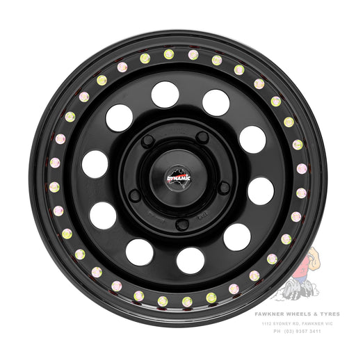 Dynamic Steel Genuine Beadlock Round Satin Black