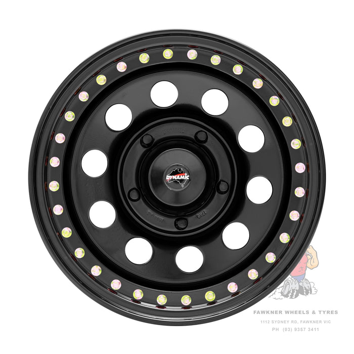 Dynamic Steel Genuine Beadlock Round Satin Black