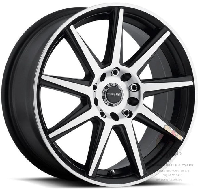 Raceline Storm Black Machined