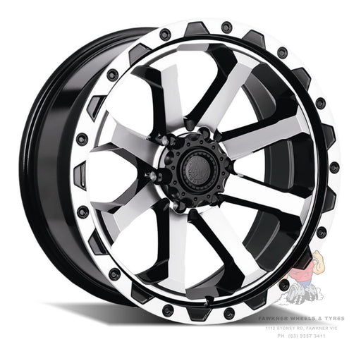 American Outlaw Capone Satin Black Machined