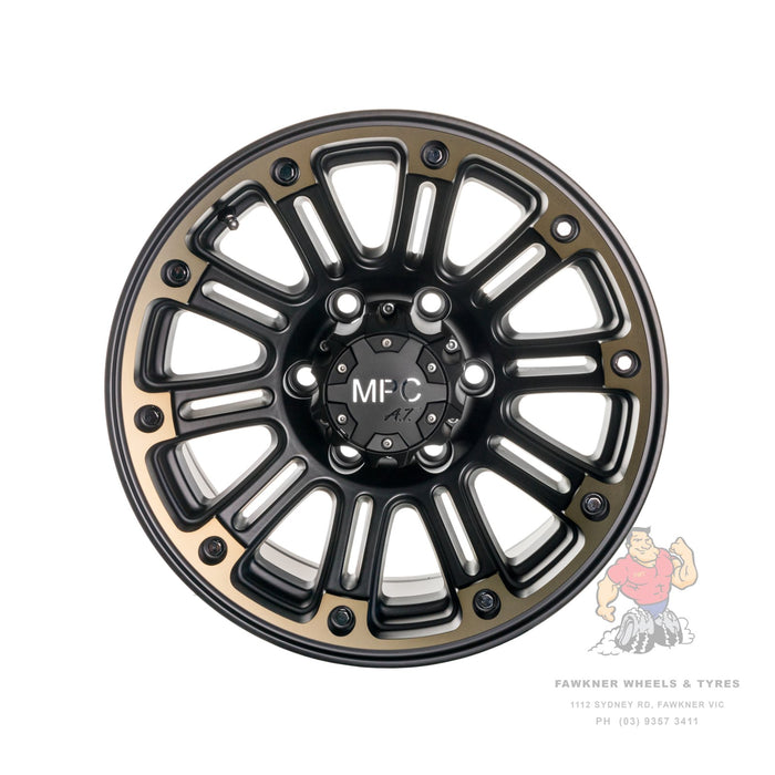 MPC Roman II Matte Black Bronze Lip