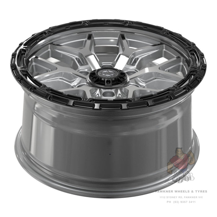 American Outlaw Locker Machined Black Lip