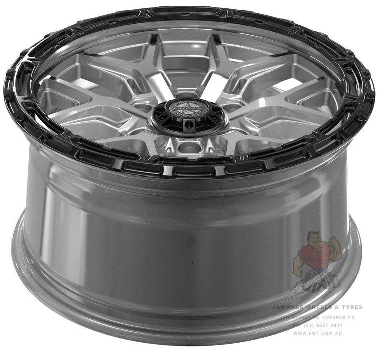 American Outlaw Locker Machined Black Lip