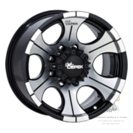 DC Wheels DC2 Gloss Black Machined Face DNR