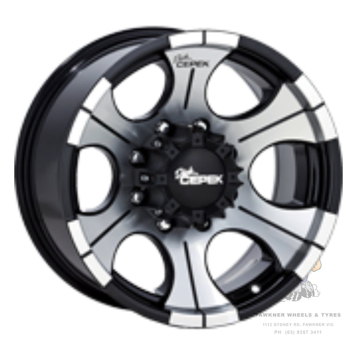 DC Wheels DC2 Gloss Black Machined Face DNR