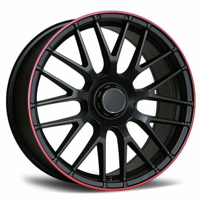 REP 842 MB Matte Black Red Lip